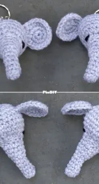 Crochet at Teris - Teri Hamilton - Elephant Keychain - Free