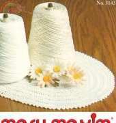 Oval Placemat Doilie pd3143 Mary Maxim