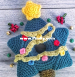Oodles of Crochet Crafts - Rachel Zain - Doughnut Buddy Friends - Christmas Tree