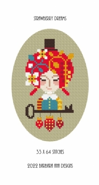 Christmas Ride, cross stitch pattern, by Barbara Ana Designs