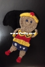 wonder woman applique