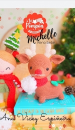 Le pompon - Ana Vicky Espiñeira - Michelle Baby Reindeer - Michelle Reno bebé - Spanish