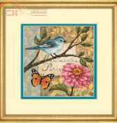 Dimensions - The Gold Collection Petites 70-65103 Bird Post