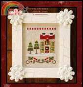 Country Cottage Needlework Santa's Village 7 - Christmas Tree Farm