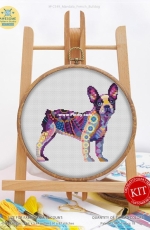 Awesome Pattern Studio - C549 - Mandala French Bulldog PCS+XSD