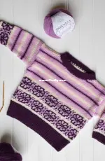 Universal Yarn-by Rachel Brockman-Flower Fence Sweater-Free.