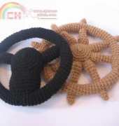CrochetNPlayDesigns - CraftyAnna - Steering wheels