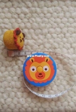 Minigurumi - mini lion from easy crochet critters