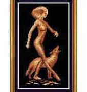 Zolotoe Runo GM004 Girl with wolf