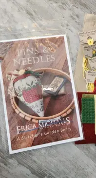 Erica Michaels - Pins and Needles - A Stitchers Garden Berry
