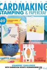 Australian Cardmaking Stamping & Papercraft Vovume_23 Issue 7_2017