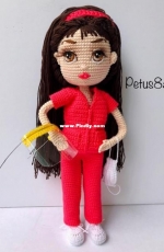 Amigurumis by Petus- Petus Ochoa - Doctor doll - Spanish