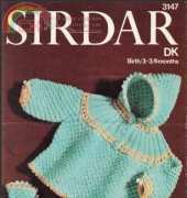 SIRDAR 3147 - Top & Toes Hooded Top And Booties