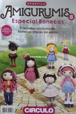 Circulo - Amigurumis 8 - Special Dolls -  Portuguese