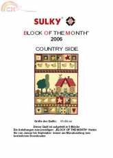 Sulky - Block of the Month - Country Side - German
