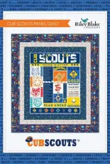 RBD-Riley Blake Designs-Cub Scouts Panel Quilt-Free Project
