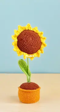 Tulip Yarn Crafts - Ines Abad - Sunflower - Free