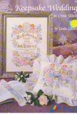 ASN Keepsake Wedding in Cross Stitch by Linda Gillum (3553) 1990
