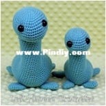 Left Handed Crocheter - Jennifer Adams - Loch Ness Family