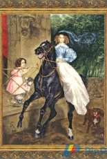 Zolotoe Runo MK-004 - Horsewoman