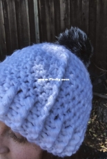 Birdsong Knits - Vivienne Finche - Icicles Beanie - Free