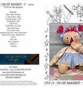 Cat and the Fiddle Designs CF 219 Uh Oh! Raggedy