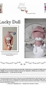 Little Inspiring Soul - Claudine Creation - Claudine Colardi - Lucky Doll - French