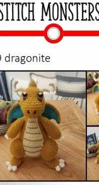Stitch Monsters - Maryam Stafford - 149 - Dragonite