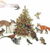 HAEFBTL49  Freebie Christmas Animals