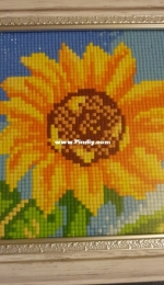 Diamond painting -- Sunflower