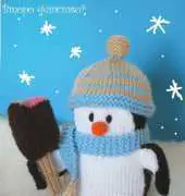 Penguin with eskimo