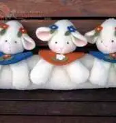 Un Mondo di Fantasia-Felting Sheeps /Italian
