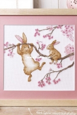 Spring Rabbits by Petra Brown from Cross Stitch Crazy 240 XSD