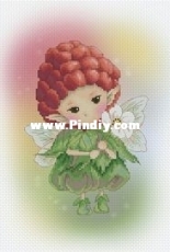 Lena Lawson Needlearts MSW-07 Raspberry Sprite