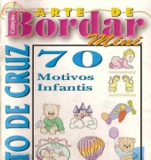 Ponto de Cruz-Arte de Bordar Mini-N°77 (spanish)