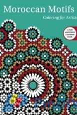 Adult Coloring Book-Moroccan Motifs-2016