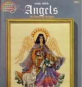 American School of Needlework ASN 3661 - Cross Stitch Angels by Barbara Baatz