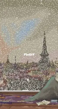 Winter In Paris by Ekaterina Meshkova