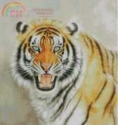 I Love CrossStitch OT-018 Triumphant Tiger