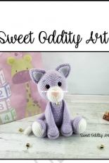 Sweet Oddity Art - Carolyne Brodie - Callie the Cat Crochet Pattern