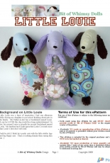 A Bit of Whimsy Dolls- Little  Louie