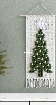 Little Light Design Co - Jeanette Bagley - Christmas Tree Wall Hanging