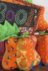 Peck's Pieces - Marjory Peck - Funky Pumpkin Pincushion - Free