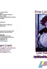 Prim Little Lady by Brenda Greenwalt- Lillie Mae's Crafts-Free