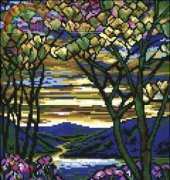 Tiffany Stained Glass Spring Irises from Kram z Robótkami 5-6/2004 XSD
