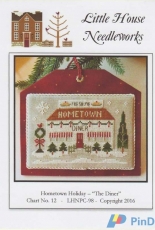Little House Needleworks LHNPC-98 - Hometown Holiday Series 12 - The Diner