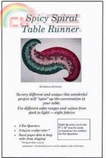 Spicy Spiral Table Runner - Patchwork