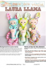 A Bit of Whimsy Dolls- Laura Llama