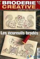Mains & Merveilles Broderie Creative N59 Septembre Octobre September October 2014