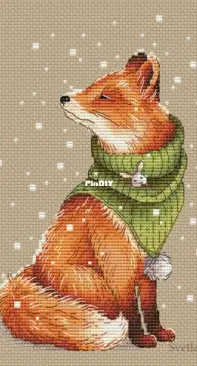 Winter Fox by Svetlana Sichkar